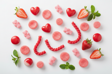 Bonbons à la fraise : formes, goûts et idées de mix