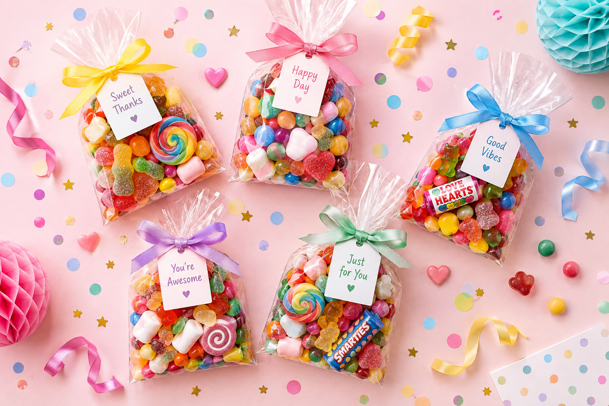 Sachets de bonbons pour invités : idées, quantités et conseils de préparation