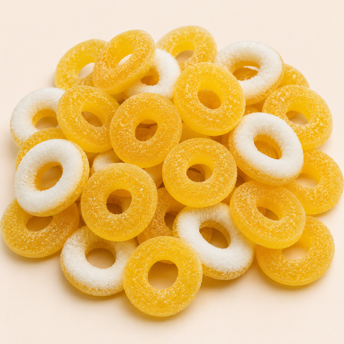 Anneaux sucrés banane