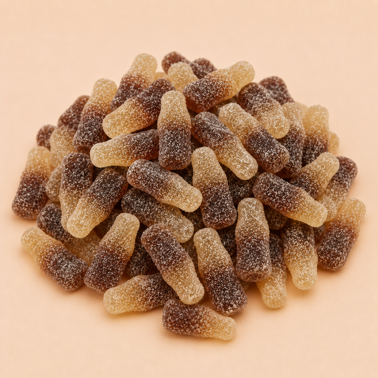 Bouteille cola sucrée