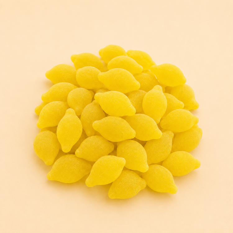 Citrons jaunes sucrés