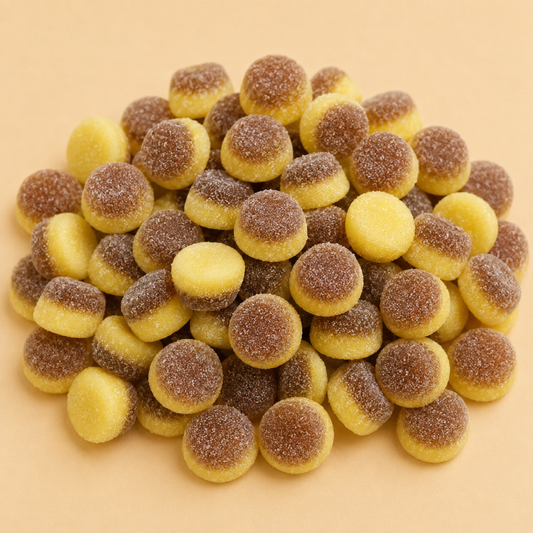 Flans au caramel sucrés