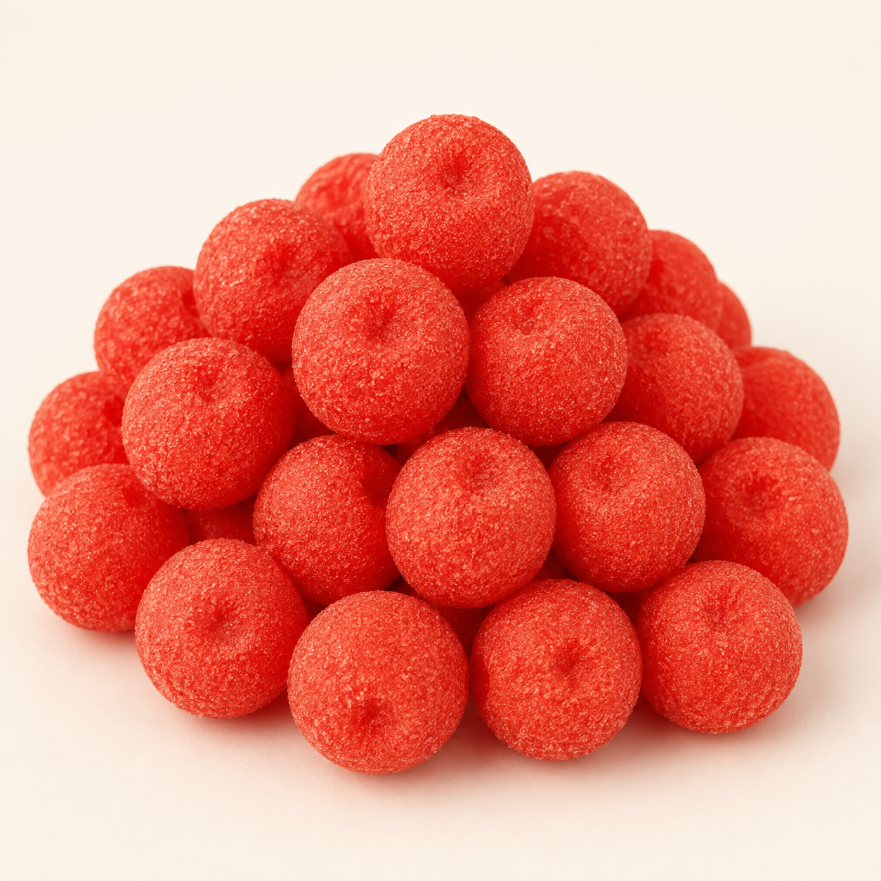 Balle de golf rouge à la fraise