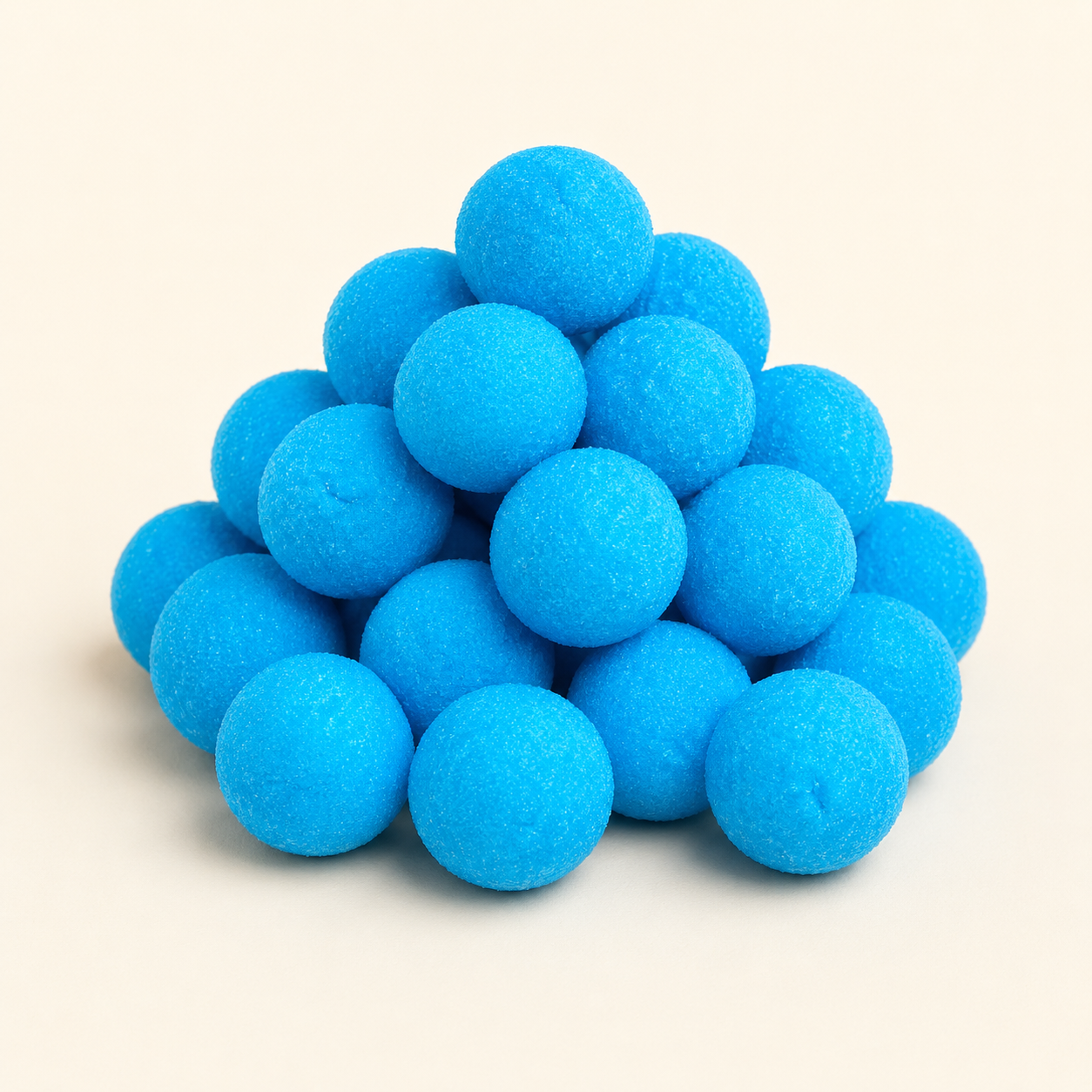 Balle de golf bleu aux fruit des bois