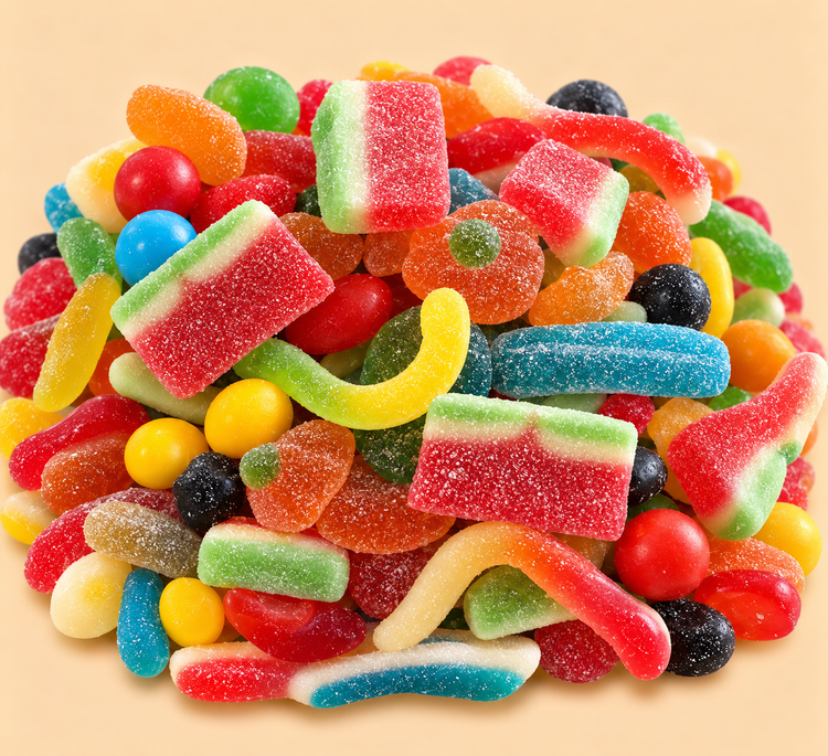 Mix de bonbons fruités Fruity Pop 500 g – Confiz Land