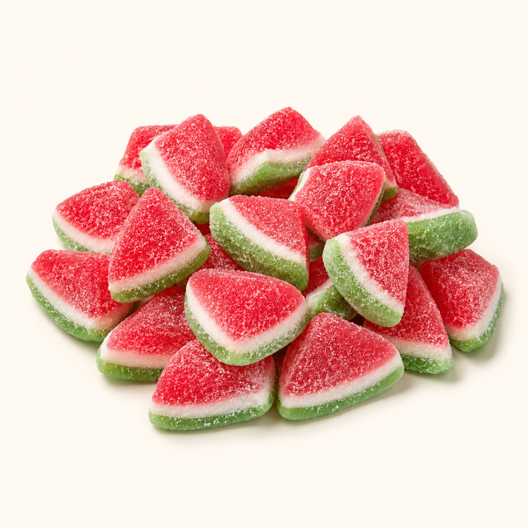 Tranches de pastèque sucrées