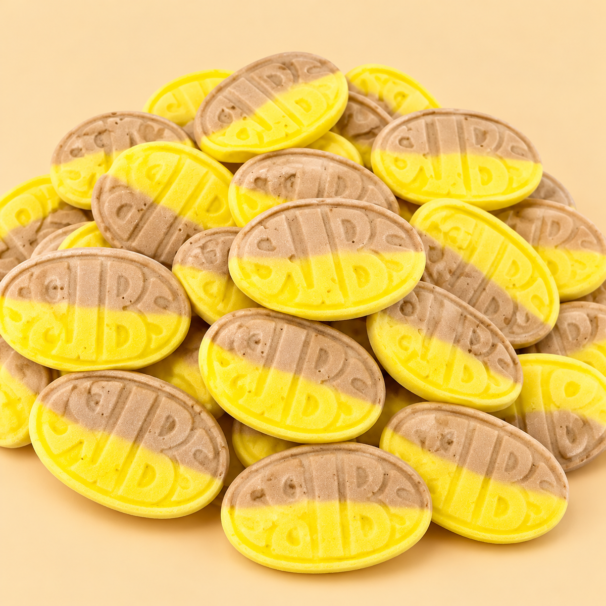 BUBS Banane Ovale – bonbons en vrac chez Confiz Land